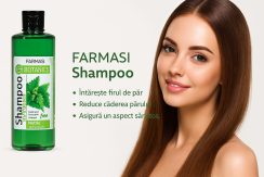 Șampon cu urzică de la Farmasi – Întărire naturală și revitalizare pentru părul tău