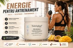 Energie pentru antrenament – descoperă Nutriplus+ Pre-Workout