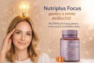 NUTRIPLUS Focus pentru minte activă și echilibru zilnic